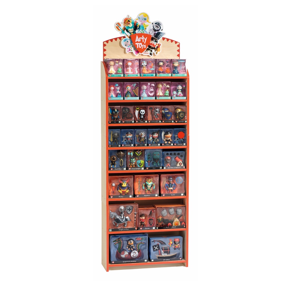 Djeco Κενό Σταντ Arty Toys. (Δωρεάν με αγορά 104 τεμαχίων φιγούρες)