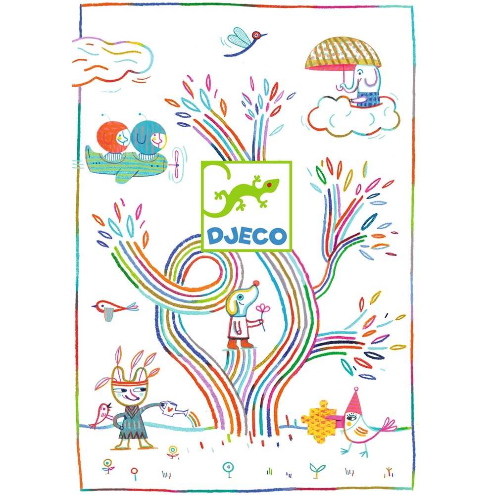 Djeco Διαφημιστικός Καμβάς Τοίχου (PVC), 2 όψεων 70×100 εκ.