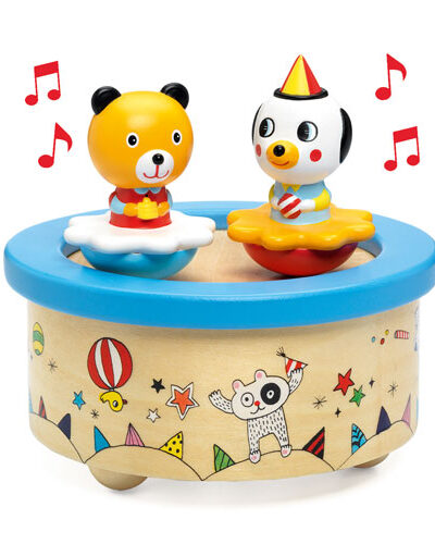 Djeco Μαγνητικό μουσικό κουτί Ο χορός στο τσίρκο