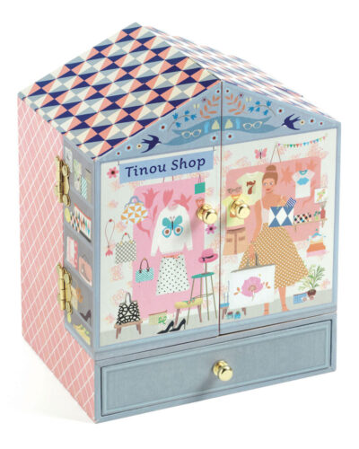 Djeco μουσικό κουτί-μπιζουτιέρα