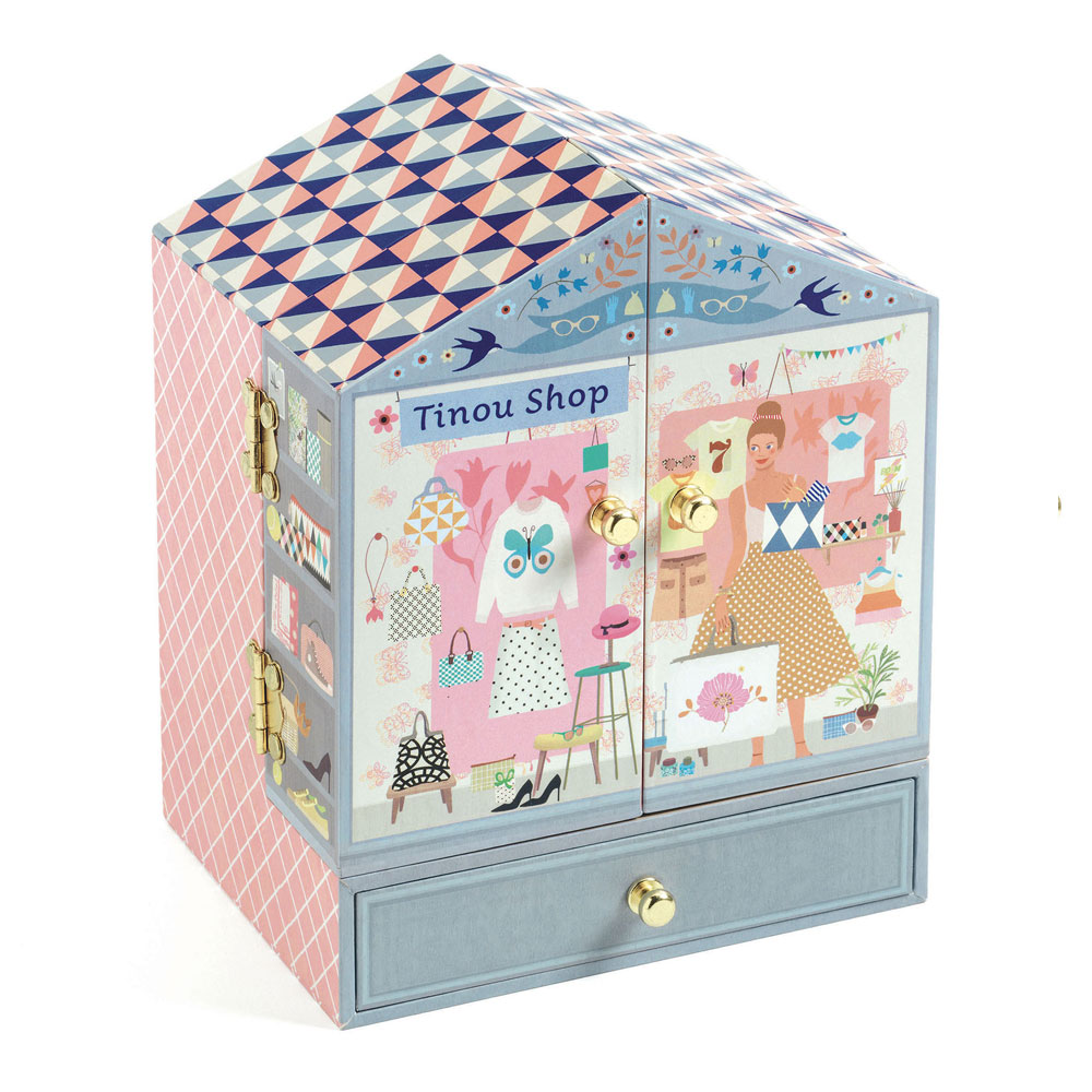 Djeco μουσικό κουτί-μπιζουτιέρα