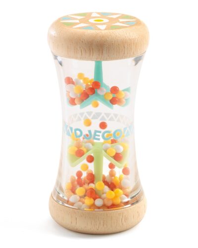 Djeco κουδουνίστρα ξύλινη Βροχοποιός (Διατίθεται σε display 9 τεμ.)