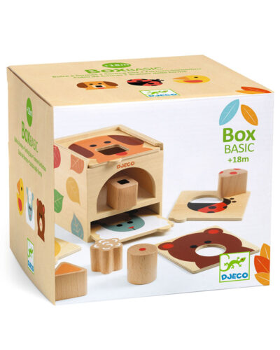 Djeco ξύλινο εκπαιδευτικό παιχνίδι αντιστοίχισης σχημάτων