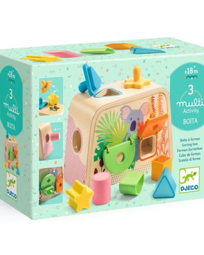 Djeco Παιχνίδι ταξινόμησης με Παράθυρα και Λάστιχα