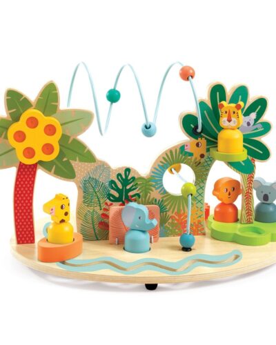 Djeco Ξύλινο Παιχνίδι Λεπτής Κινητικότητας με Άσκηση Προγραφής