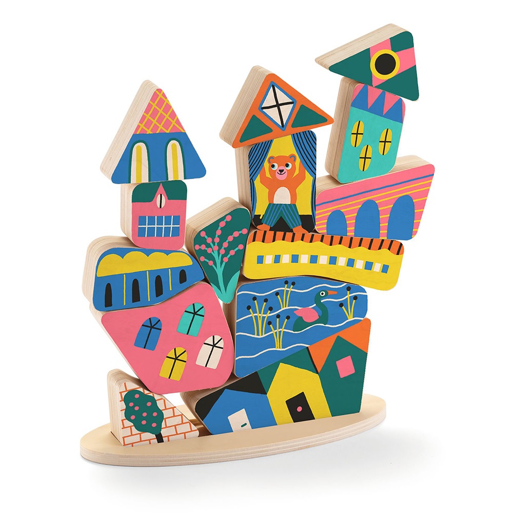 Djeco Ξύλινο Παιχνίδι Αντιγραφής & Ισορροπίας