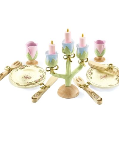 Djeco Ξύλινο παιχνίδι ρόλων Σερβίτσιο πριγκίπισσας