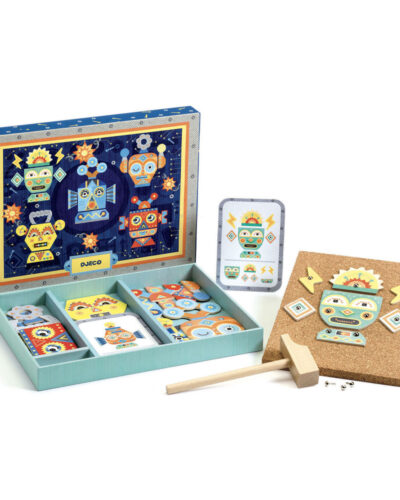 Djeco Καρφώματα Ρομποτ