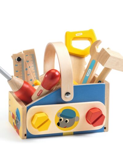 Djeco παιχνίδι ρόλων Βαλιτσάκι μάστορα με ξύλινα εργαλεία