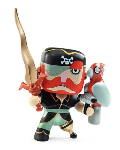 Djeco Φιγούρα πειρατή Sam Parrot