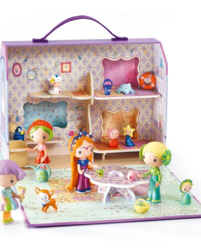 Djeco κουκλόσπιτο Tinyly σε βαλιτσάκι