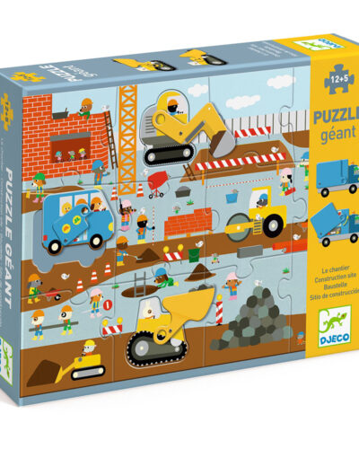 Djeco παζλ γίγας 12+5 τεμαχίων