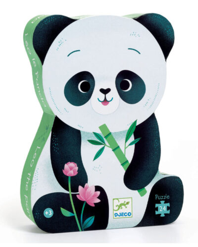 Djeco Παζλ σε σχηματικό κουτί 24 τμχ. Leo το πάντα