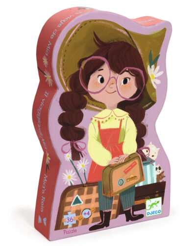 Djeco παζλ σε σχηματικό κουτί 36 τεμ.