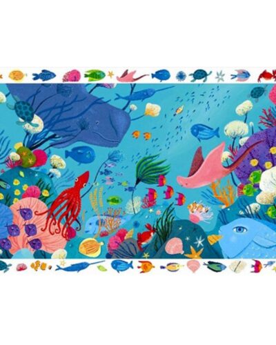 Djeco Παζλ παρατήρησης 54 τεμ. Θαλάσσιος κόσμος - FSC MIX