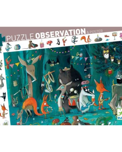 Djeco Παζλ Παρατήρησης 35 τεμ. Ορχήστρα - FSC MIX