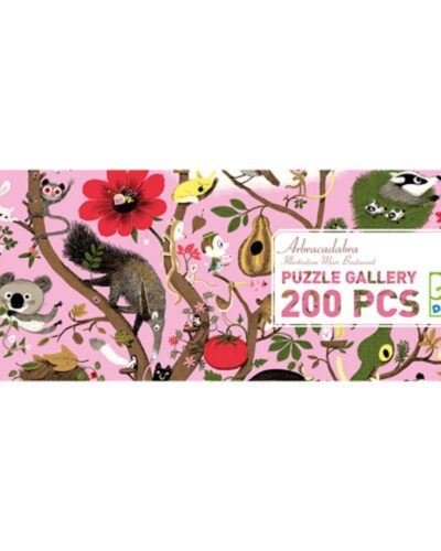 Djeco Παζλ 200 τεμ. Δέντρο με ζωάκια - FSC MIX