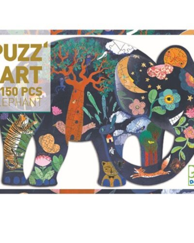 Djeco Παζλ Art 150 τεμ. Ελέφαντας - FSC MIX
