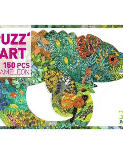 Djeco Παζλ Art 150 τμχ. Χαμαιλέοντας-FSC MIX