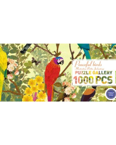 Djeco παζλ 1000τεμ. “Γαλήνια πουλιά“