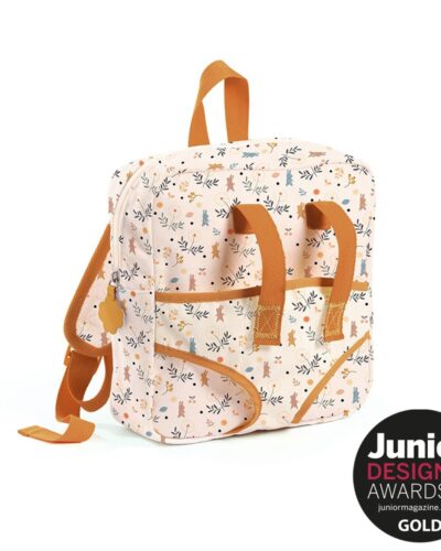 Τσάντα πλάτης με μάρσιπο κούκλας