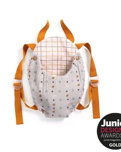 Djeco αξεσουάρ για κούκλα έως 34 εκ. Μάρσιπος Μπλε-γκρι