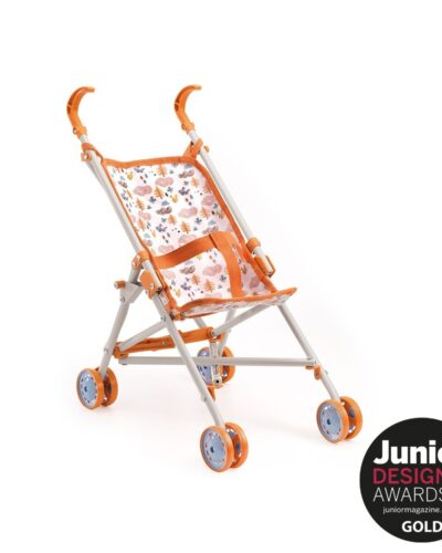 Djeco Καρότσι κούκλας σπαστό Δάσος