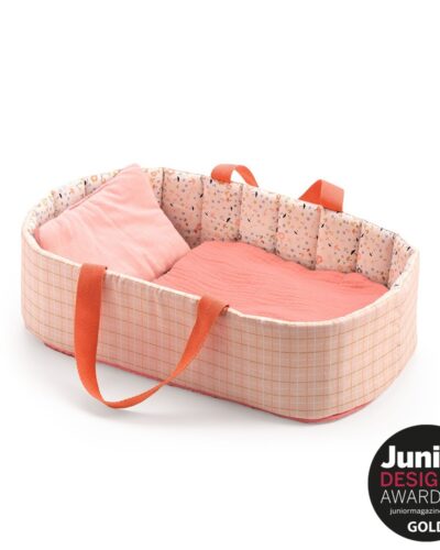 Djeco αξεσουάρ για κούκλα υφασμάτινη Καλαθούνα ροζ