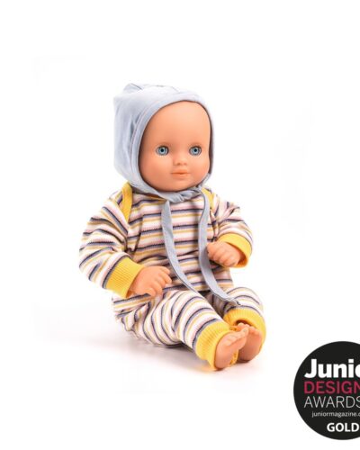 Djeco Κούκλα μωρό βινυλίου Canary 32εκ.