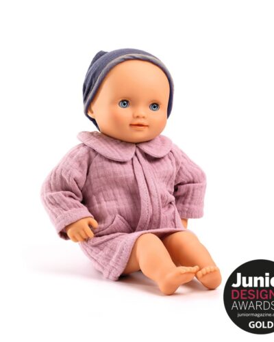 Djeco Κούκλα μωρό βινυλίου Dalhia Purple 32εκ.