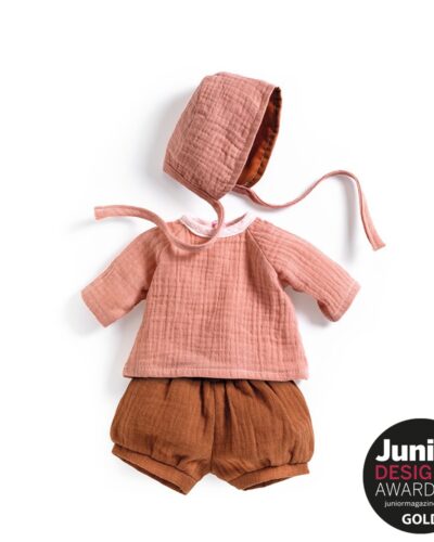 Djeco αξεσουάρ για κούκλα Ρούχα σετ Peach