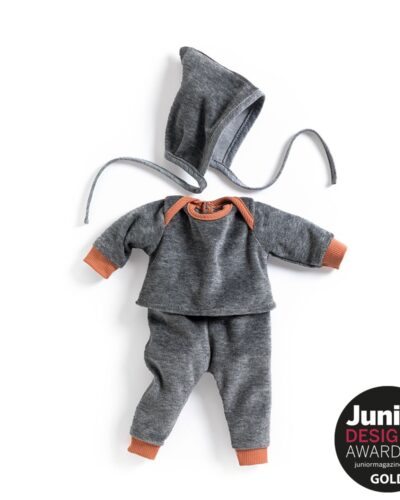 Djeco αξεσουάρ για κούκλα Ρούχα σετ Pearl Gray