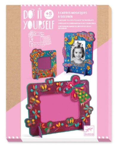 Djeco DIY Φτιάχνω Κορνίζα Μωσαικό Νεράιδα - FSC MIX