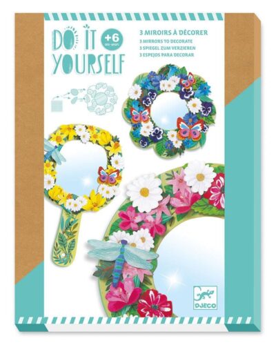 Djeco DIY Φτιάχνω Καθρέφτες με λουλούδια - FSC MIX