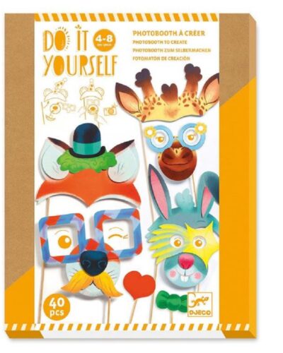 Djeco DIY Φτιάχνω Photobooth Φατσούλες ζωάκια