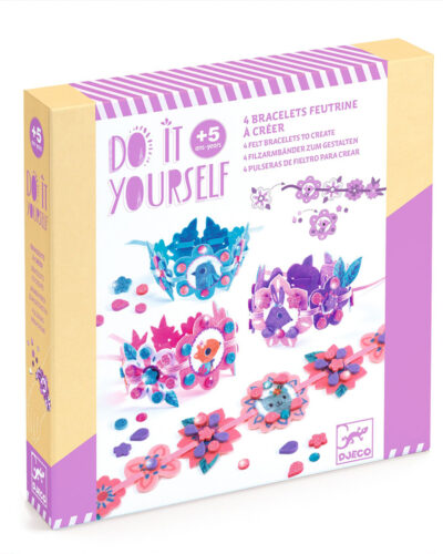 Djeco DIY φτιάχνω και διακοσμώ βραχιόλια φιλίας