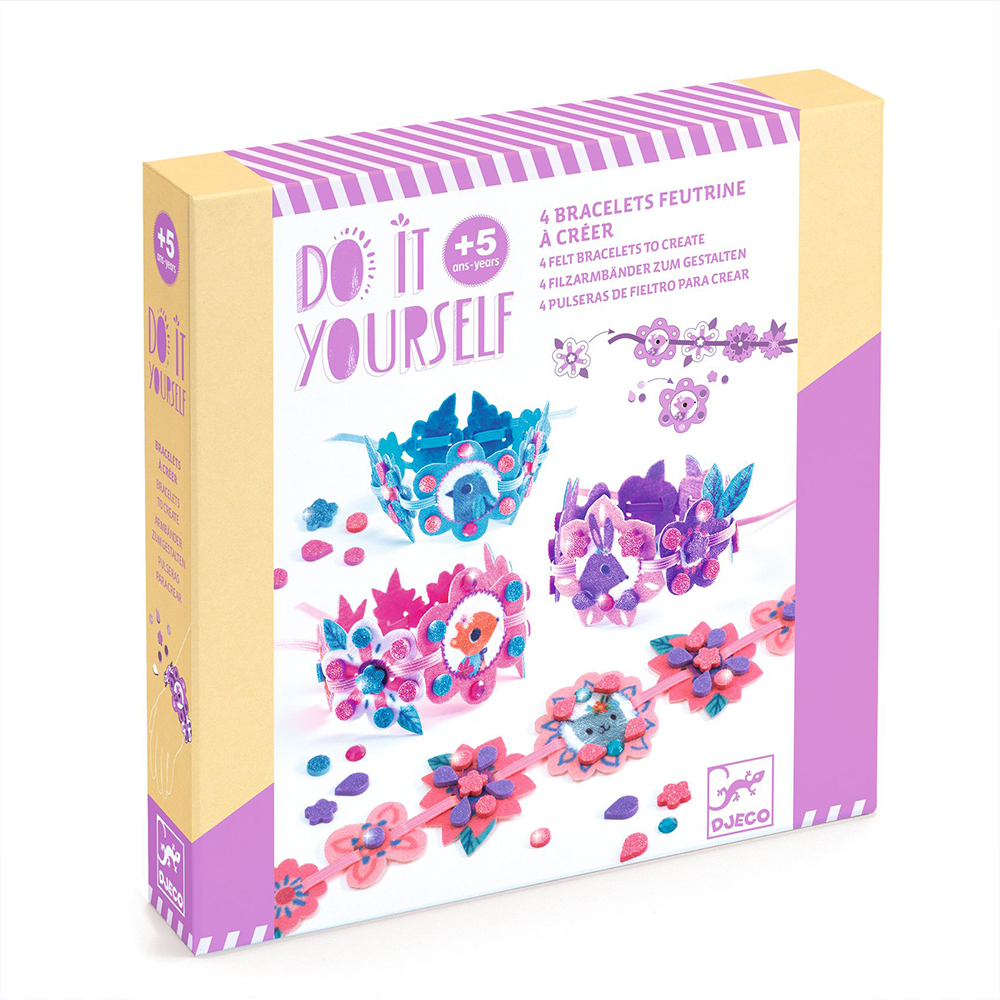 Djeco DIY φτιάχνω και διακοσμώ βραχιόλια φιλίας