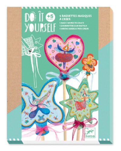 Djeco DIY Φτιάχνω Ραβδάκια Νεράιδες