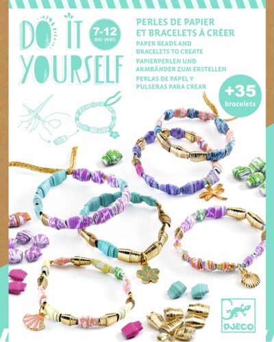 Djeco DIY Φτιάχνω τα δικά μου βραχιόλια Χρυσά & Κομψά