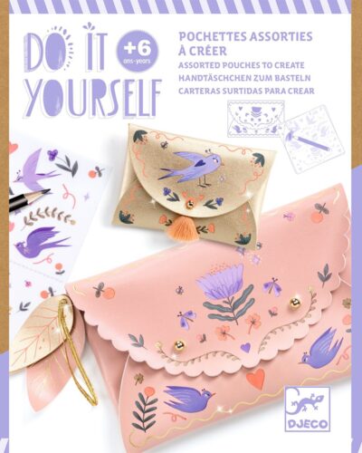 Djeco DIY Φτιάχνω τα δικά μου πορτοφόλια