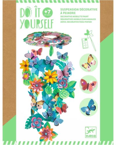 Djeco DIY Φτιάχνω & χρωματίζω μόμπιλε Άνοιξη