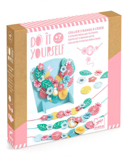 Djeco DIY Φτιάχνω κολιέ με σταντ παρουσίασης