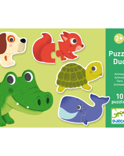 Djeco 10 Παζλ με 2 κομμάτια