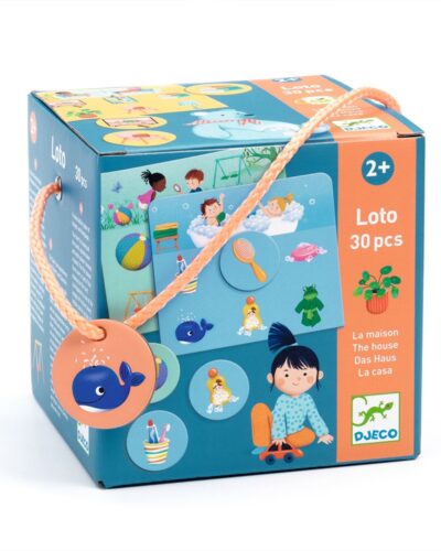 Djeco Λότο Στο Σπίτι 30 τεμ.