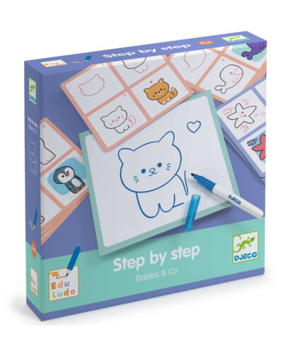 Djeco ζωγραφική βήμα-βήμα