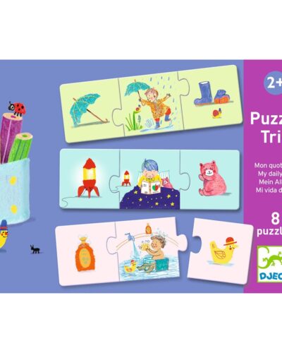 Djeco 8 Παζλ με 3 κομμάτια