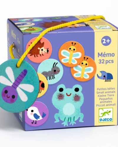 Djeco Μέμο Μικρά ζωάκια 32 τμχ.