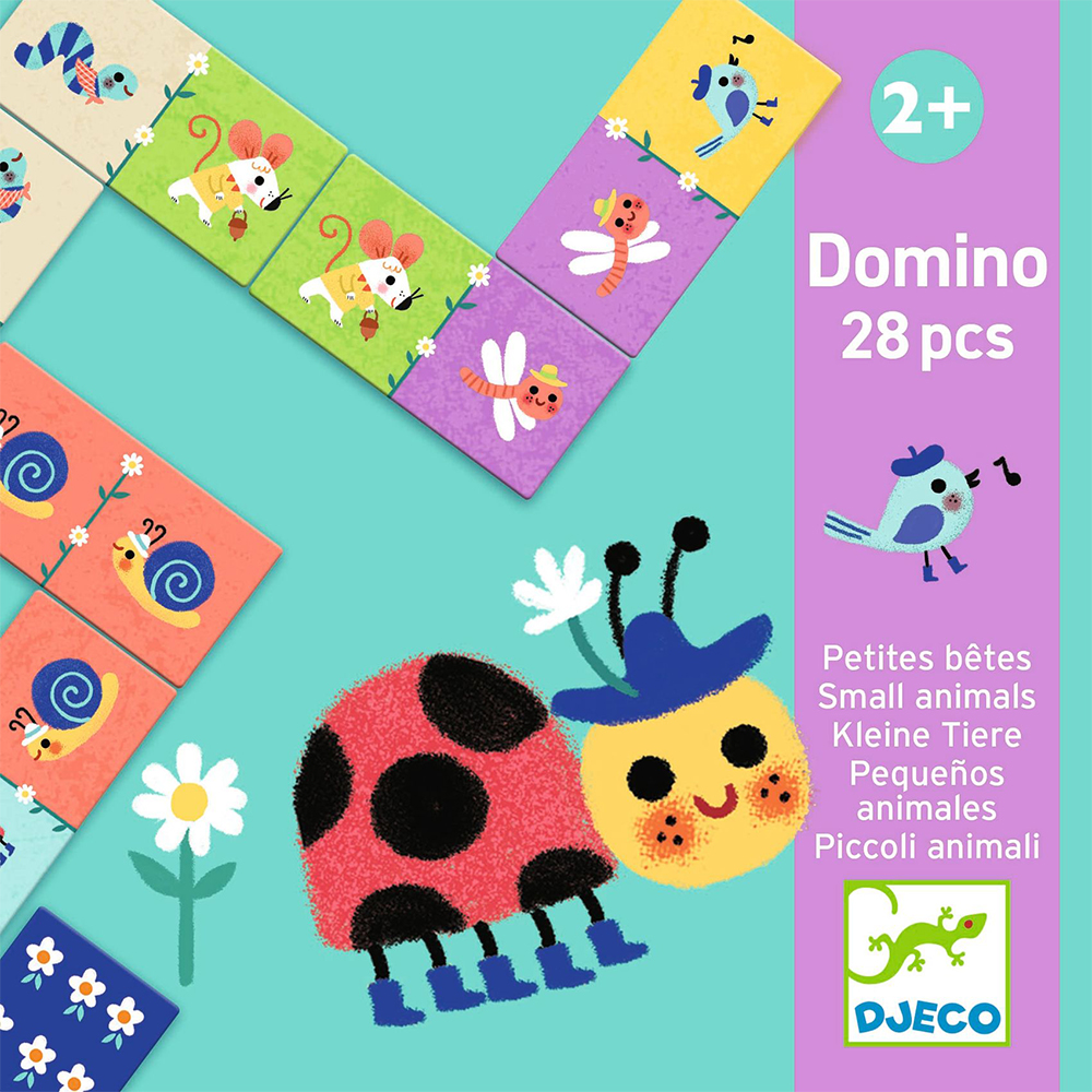 Djeco Ντόμινο Μικρά ζωάκια 28 τμχ.
