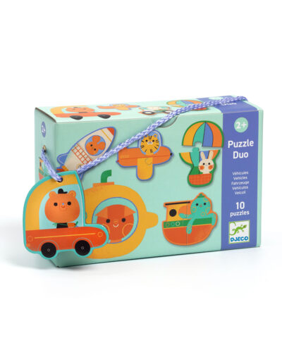 Djeco 10 παζλ με 2 κομμάτια