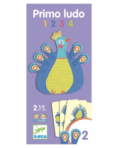 Djeco Επιτραπέζιο Primo Ludo Μαθαίνω να μετράω 1-3